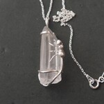 esurio!   2WAY 水晶ポイントとシルバーのネックレス silver925 ◼pivo◼1959
