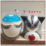I様ペットオーダー品＊フクロモモンガちゃん＊マトリョーシカ針山