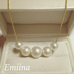 パールネックレス✴︎10〜14mm