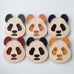 【東京／浅草橋パズル開催✂️】【WS募集ページ🐼】1月14日(日)@10:00〜15:00/ヌメ顔パンダキーホルダー🐼！