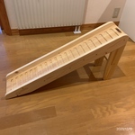 小動物用木製スロープ