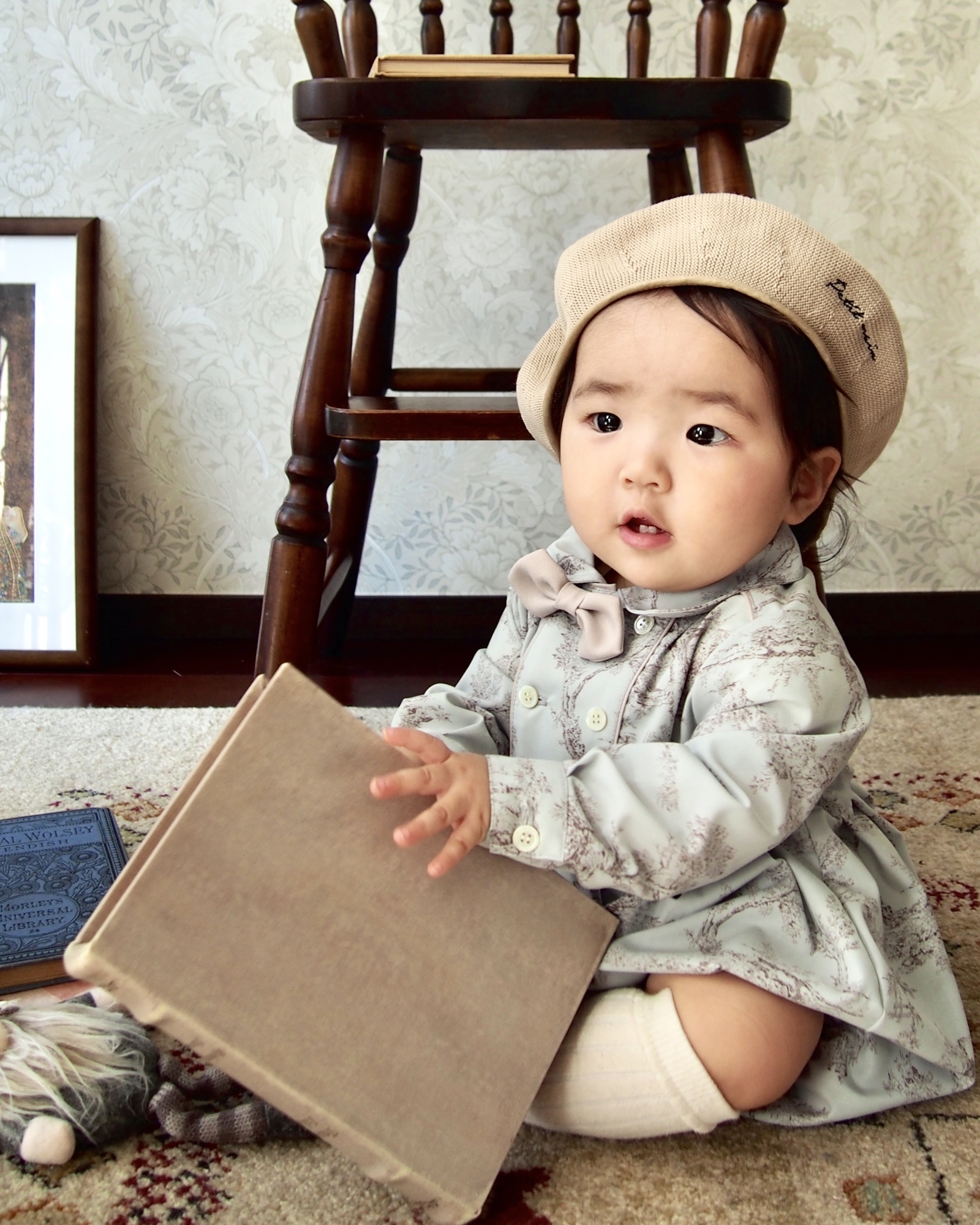 1歳男の子のバースデーに 】王子様ロンパース｜トワルドジュイ