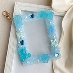 クリアブルーなトレカケース