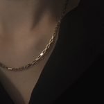 ステンレス製 gold chainネックレス