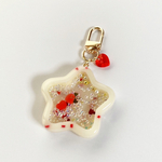 [12月15日販売]Milk chocolate shaker keychain (star)