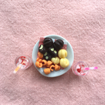おうちでまったりおやつプレート✳︎いちごサイダー付き