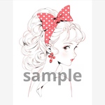 283.  teatea. オリジナル 人物ステッカー