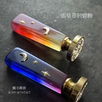 シーリングスタンプハンドル「宙見る封蝋軸  暁」 空レジン