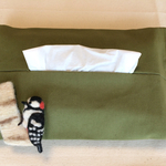 野鳥さん ティッシュカバー（アカゲラさん）
