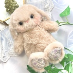 ロップイヤーうさぎちゃんぬいぐるみ🐰《カフェオレ》