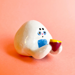 お芋あと少しだけど食べる？おにぎりのリングスタンド