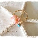 ◇ｂ様オーダー品◇　～Ring of the coral～