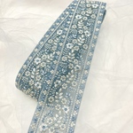 [50cm] 003.インド刺繍リボン　チュールD
