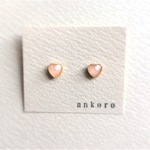 マグネットピアス ハート ピンク
