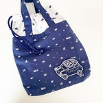 【セミオーダー】24色ネーム入り刺繍ワッペン*車とイギリス国旗*