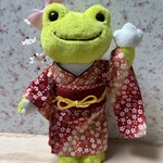 R94:かえるのピクルス着物