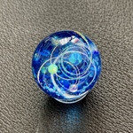 30mm 宇宙玉 チャーム (ネックレス無料付き)