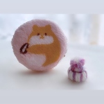 ミニ座布団&ミニ帽子