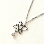 《シルバー》原子 ネックレス