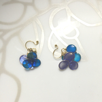 3つ葉クローバー キラキラピアス