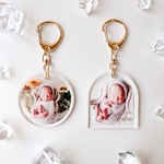 専用ページ_clear photo keyring