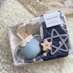 男の子ブルー出産祝い🩵名入れ付き