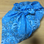 バンダナ柄お弁当用あずま袋
