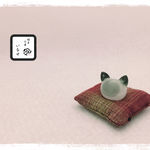 ねこのとんぼ玉【シャム】