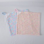 【pepewanwan様専用】ループつきタオル　小さなちょうちょピンク＆キャンディハート水色　2枚セット