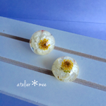 浴衣にぴったり♡花かんざしのドームピアス