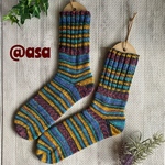 手編みのくつ下🧦魔法の毛糸Opal🧶