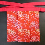 稲荷神社（狛狐)の前掛け・お地蔵様の前掛け　（２枚１組）金襴西陣織