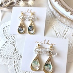 再販◌ ͙❁˚しずくとシャボン玉のﾋﾟｱｽ/ｲﾔﾘﾝｸﾞ