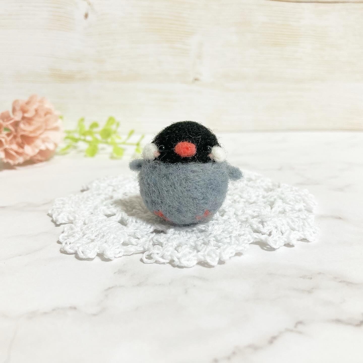♡ちびころことりーず♡羊毛フェルト オリジナル小鳥マスコット