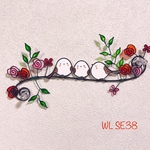  【WL SE38シマエナガ】ディップアート　ワイヤーアート　ワイヤークラフト