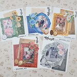 (再販×1)海外作家様 装飾系ステッカー♡K