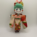 ハンドメイドドールチャーム　バックチャーム　お人形