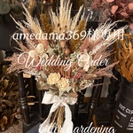 Sweet Chic プロテア＊バンクシア rose bouquet モーヴピンク