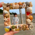 海のフォトフレーム(ハートシーグラス)