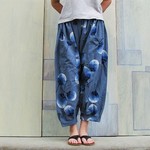 浴衣リメイク*もんぺパンツ*うちわ