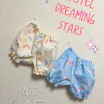 履くと可愛い☆pastel dreaming Stars☆フリフリかぼちゃパンツ