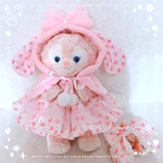 リーナベル クッキーアン　うさみみケープのbabypinkフラワーコスチューム