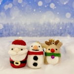 クリスマスストラップ
