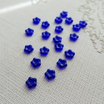 花摘み～コバルト～　チェコビーズ　5mm 20個