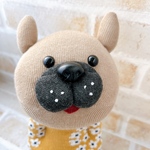 ポッケに手 フレンチブルドッグ ぬいぐるみ