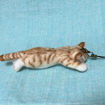 【商談中の商品です】バンザイこねこのストラップ