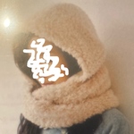フード付きスヌード