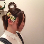 フラワーヘアクリップ髪飾り❇︎浴衣にも❇︎