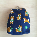 再販…柴犬 風呂敷 Card&シガレットケース