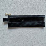 ★SALE★ペンケース（小）　クリアポーチ　ファミリアチェック♡　